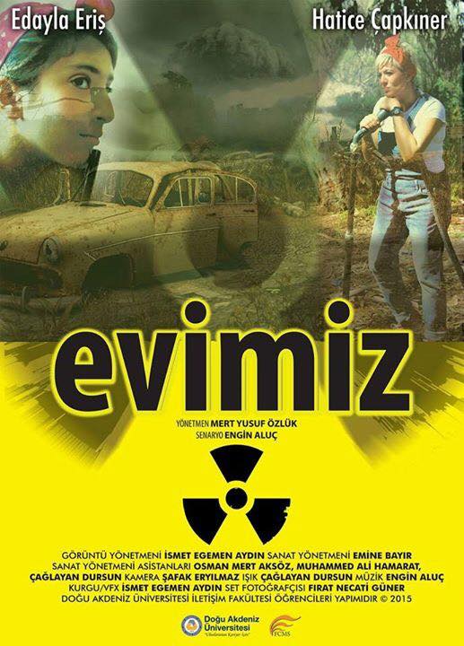 "Evimiz" film afişi. Tasarım: Engin Aluç